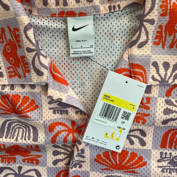 Nike Spring Mesh Shirt Guava Ice/Doll [DV0041-838] Mens Small NWT - Picture 3 of 6